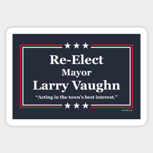 Re-Elect Larry Vaughn Sticker